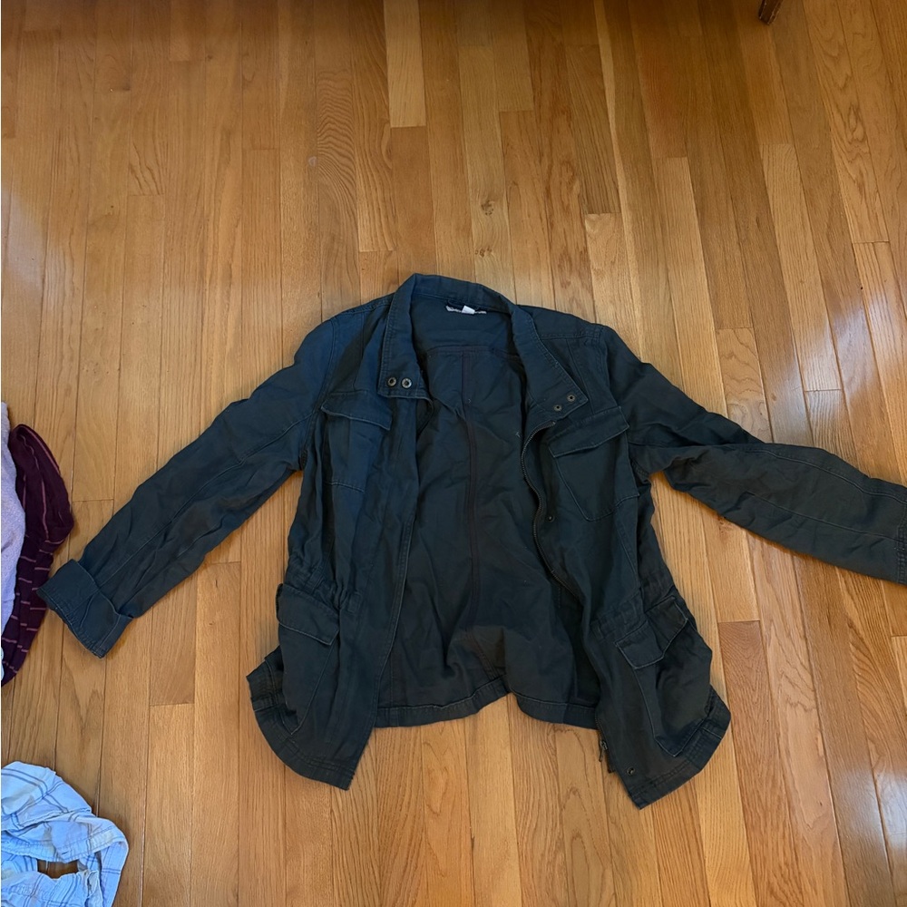 Dark Grey Utility Jacket